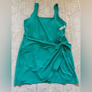 COPY - NWT Old Navy One Piece Turquoise Green Wrap Skirt Bathing Suit swim Suit…